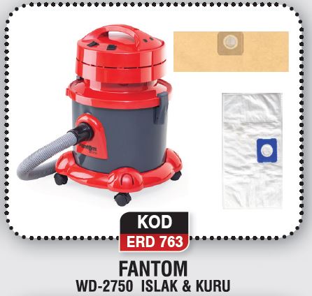 FANTOM WD-2750 ISLAK & KURU ERD 763